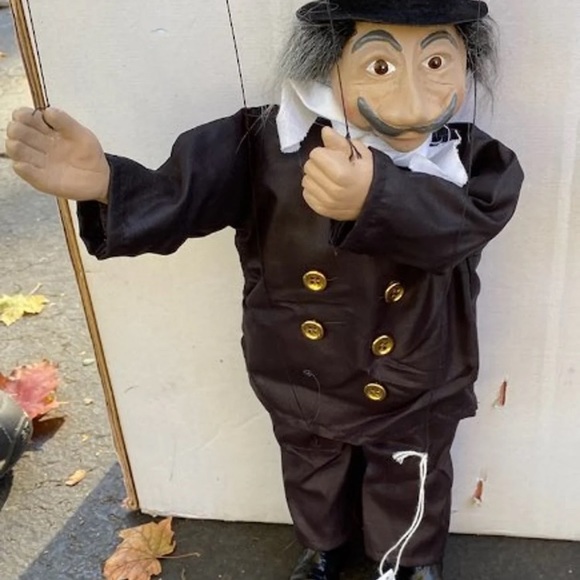 Nib - vintage Mr.schlot marionette puppet from Germany by InteriA - Picture 5 of 12